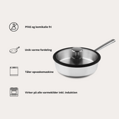 Sauteerkoekenpan 24 cm van Qookware