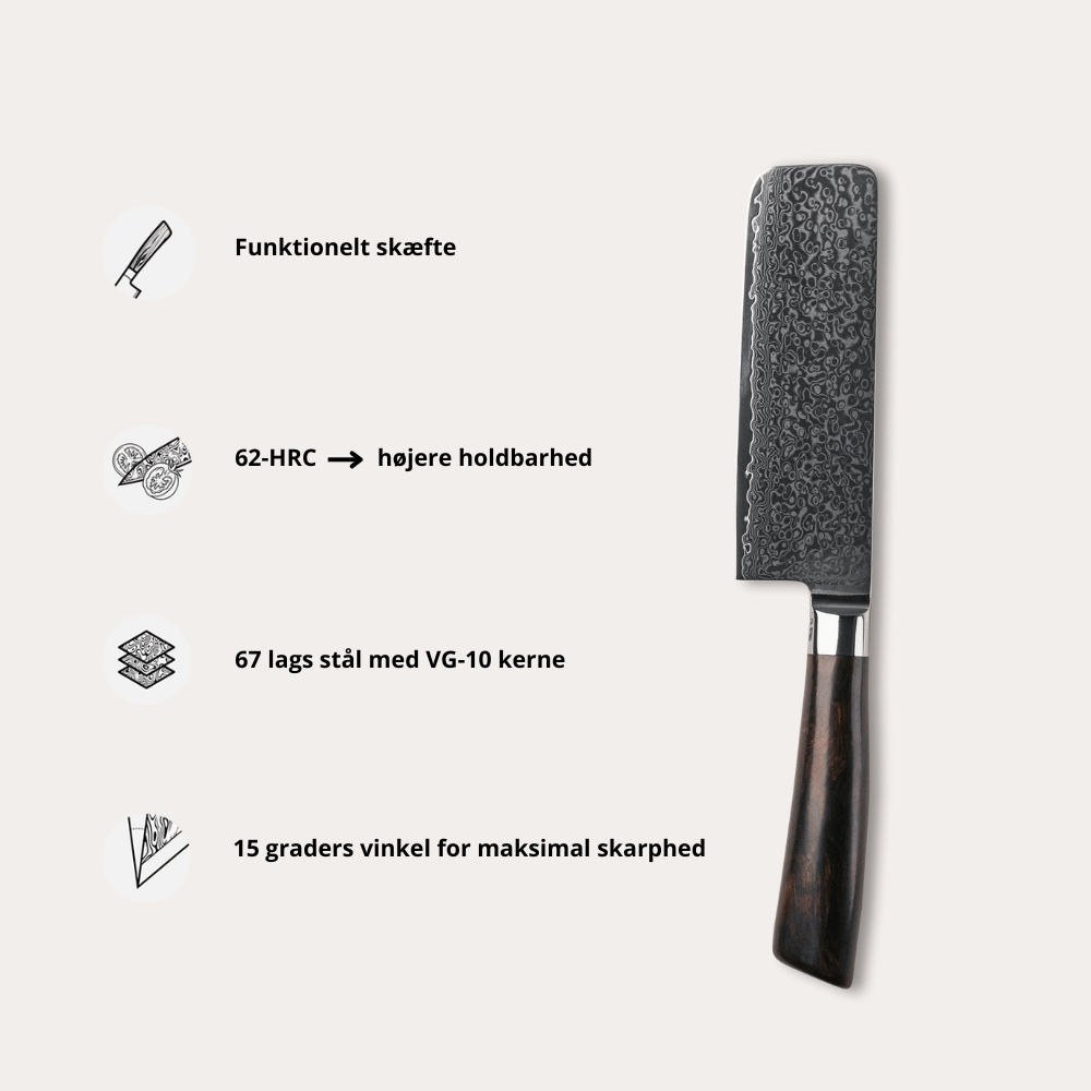 Nakiri mes Rose van Qookware