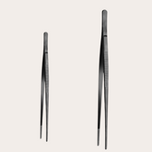 2 roestvrijstalen keukenpincetten van Qookware