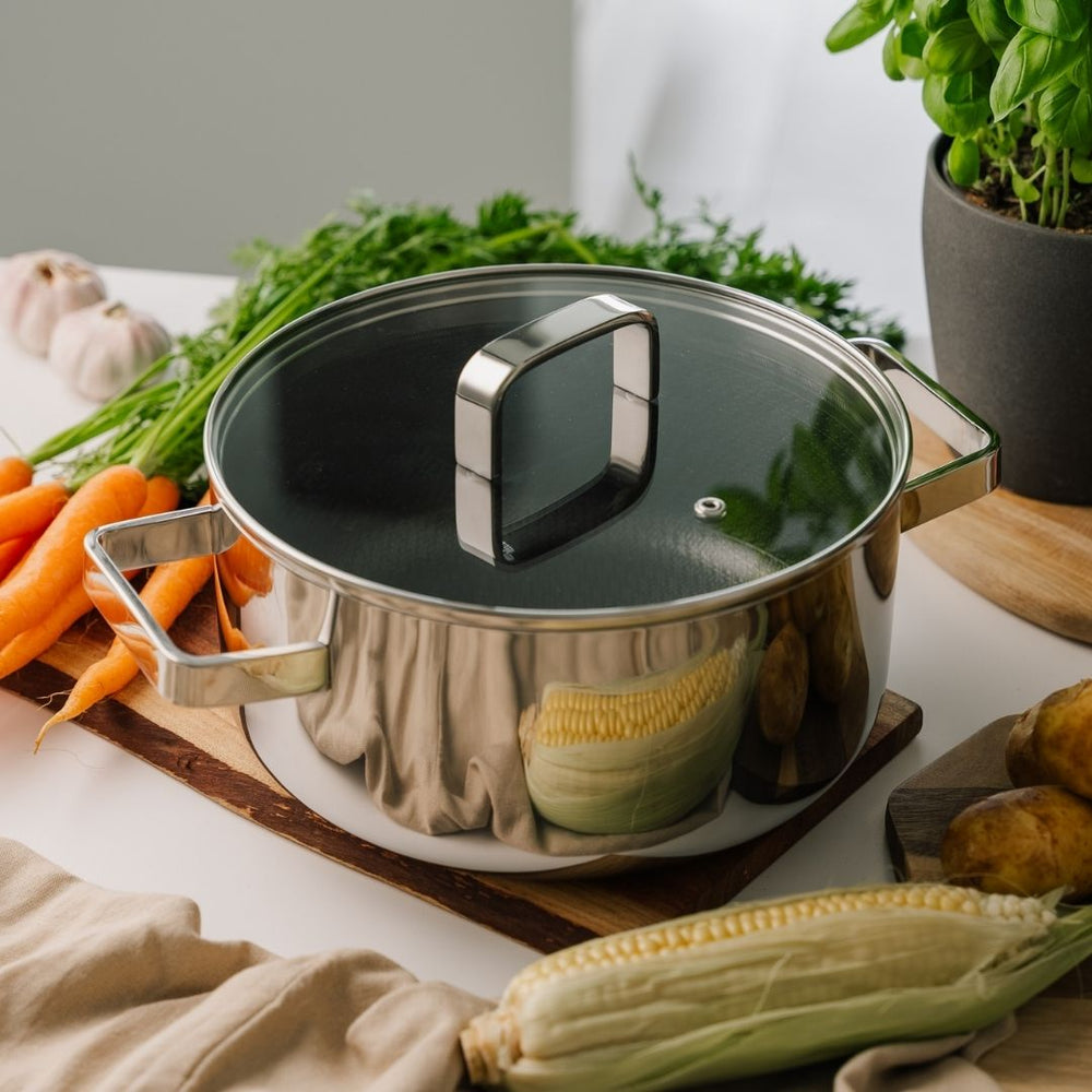 6-ply-kookpan van 5,2 liter