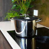 Roestvrijstalen kookpan met deksel, 6,5 liter, ChefGrade van Qookware