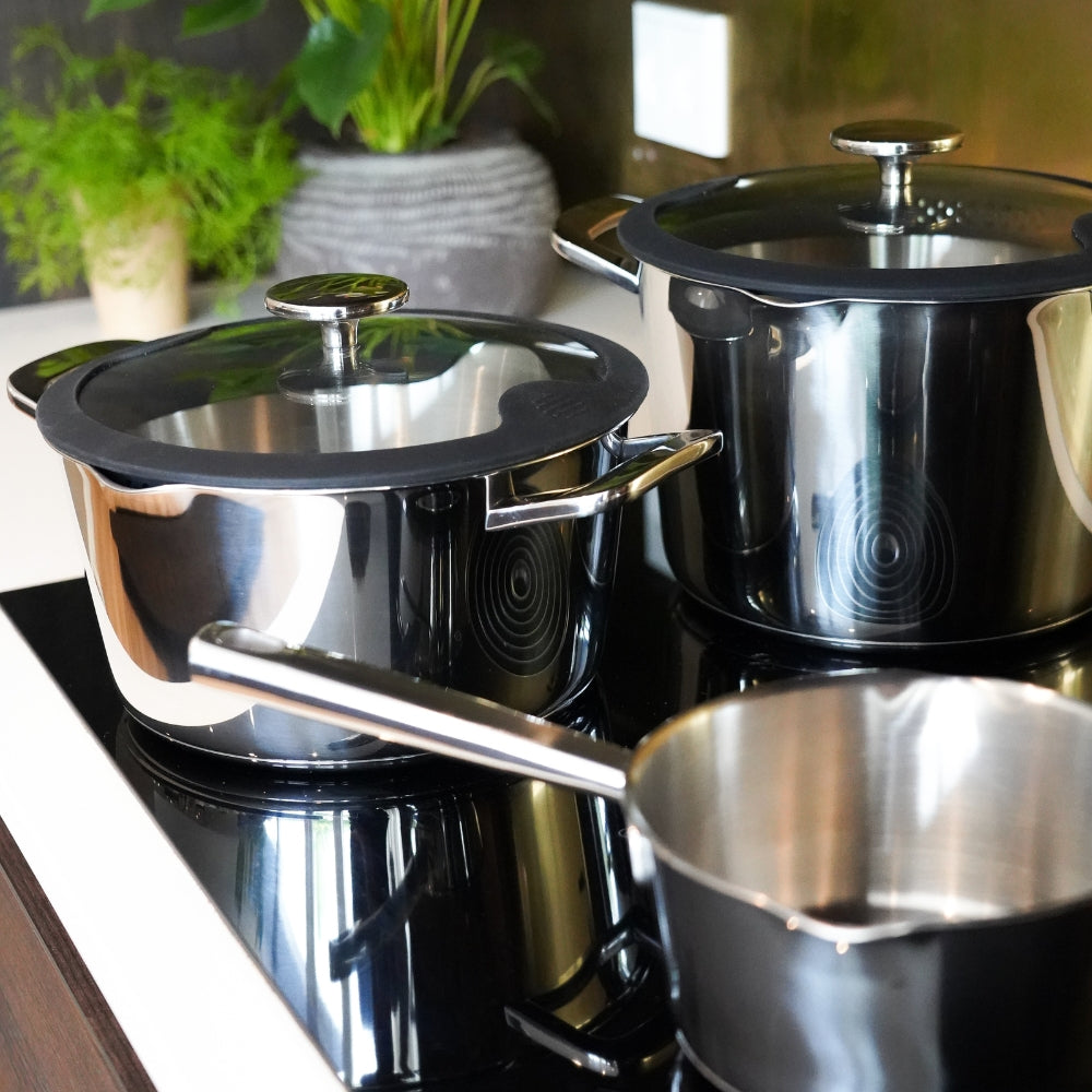 Pannenset 3-delig ChefGrade van Qookware