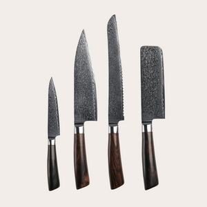 Messenset Allround Set Rose 4 messen van Qookware
