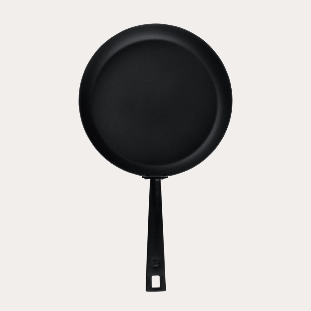 Koekenpan 25 cm van carbonstaal van Qookware
