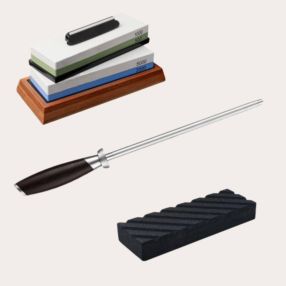 Complete Care Set voor messen van Qookware