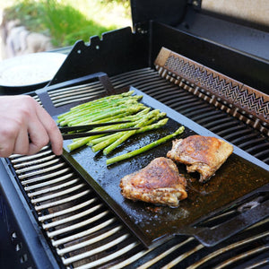 Grillplaat van carbonstaal van Qookware