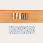 Messenmagneet van esdoornhout van Qookware