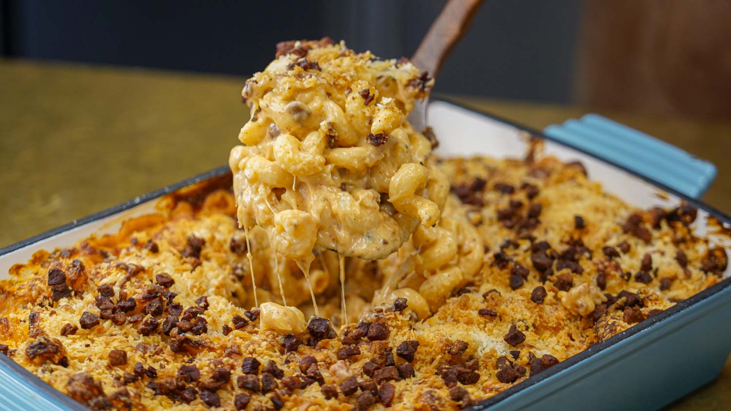 Romige zomerpasta met citroen & grote garnalen