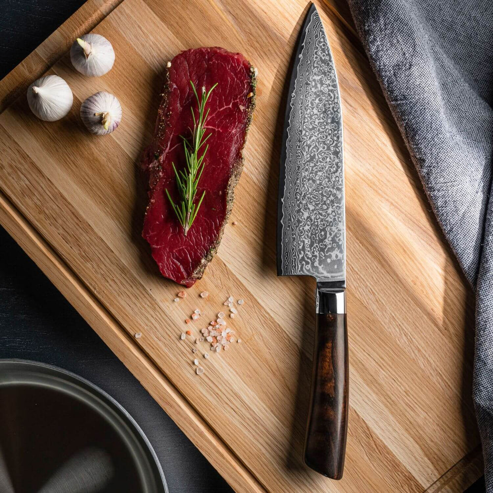 Gyuto koksmes Rose van Qookware