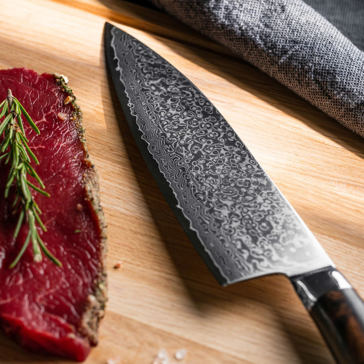 Gyuto koksmes Rose van Qookware