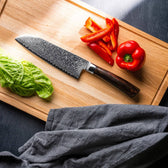 Santoku mes Rose van Qookware