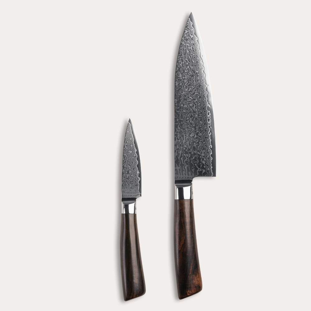 Gyuto koksmes Rose 2 van Qookware