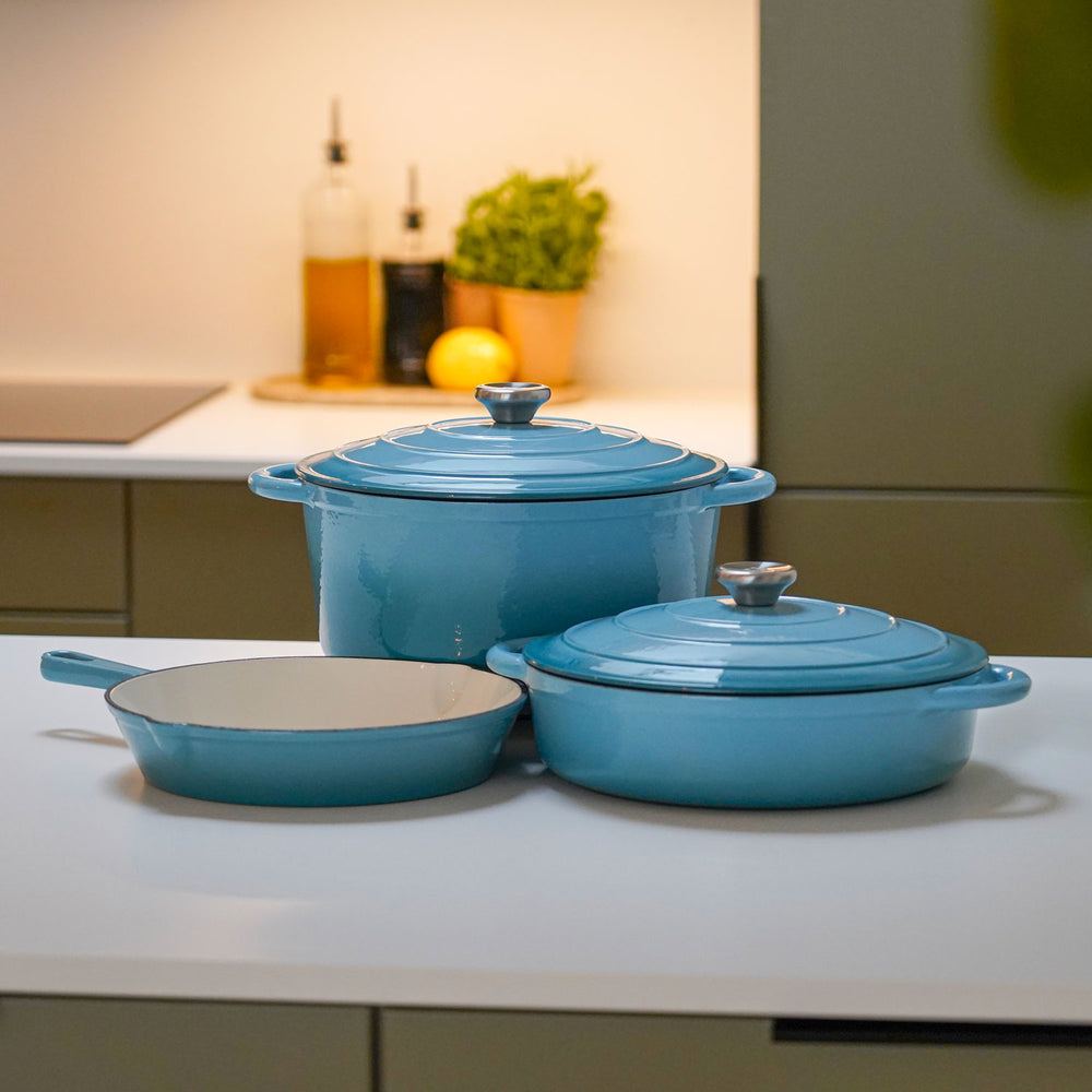 Allround gietijzeren set van Qookware