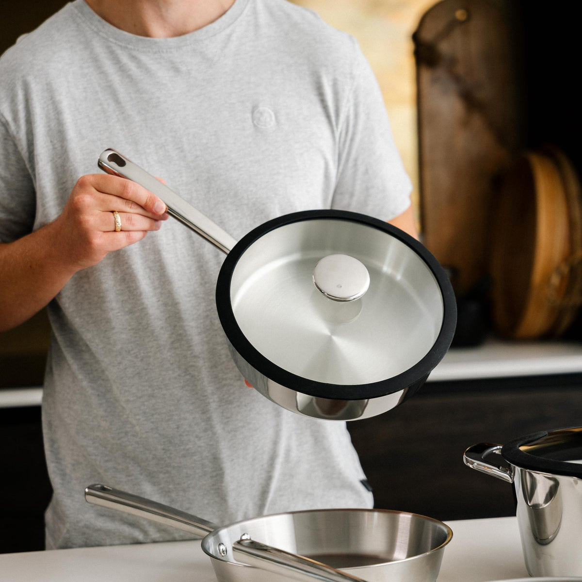 Sauteerkoekenpan 24 cm van Qookware
