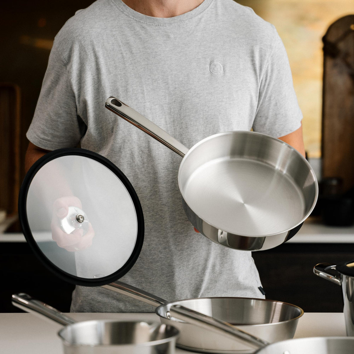 Sauteerkoekenpan 24 cm van Qookware
