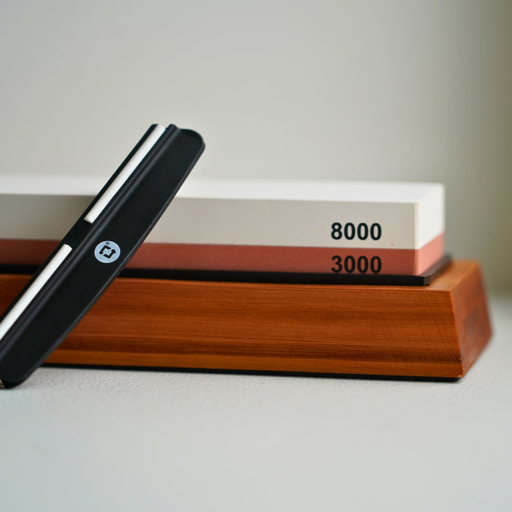 Slijpsteen met korrel 3000/8000 van Qookware