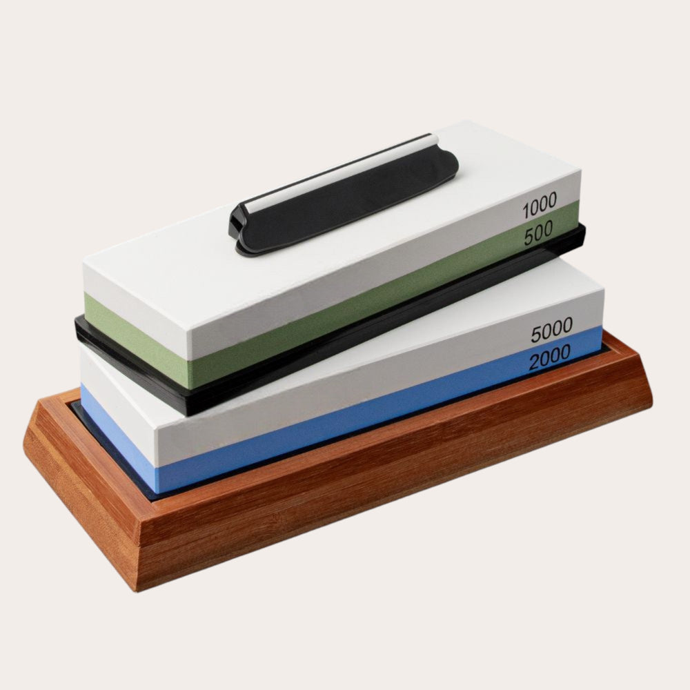 Set Met Twee Slijpstenen van Qookware