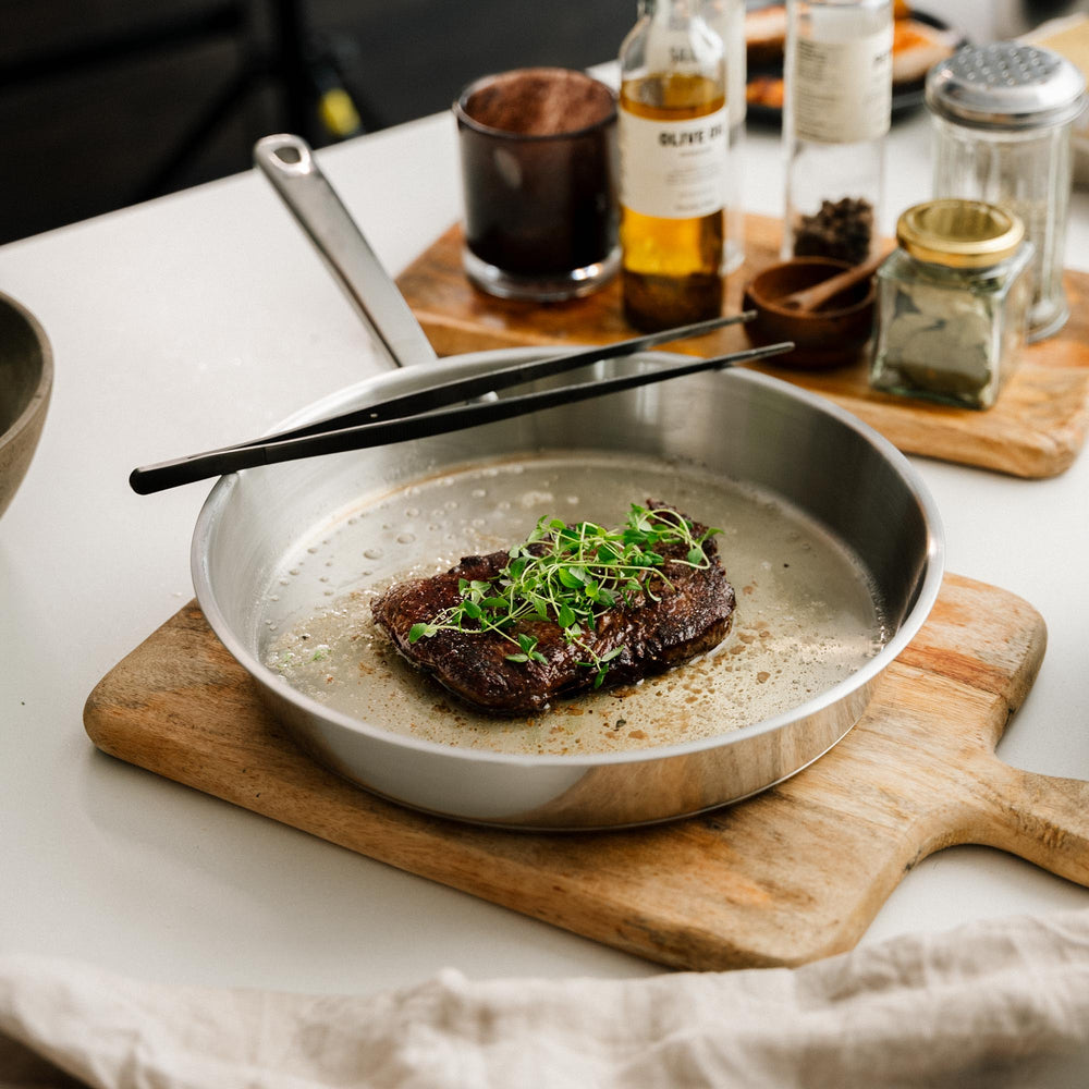 ChefGrade koekenpan van roestvrij staal van 28 cm van Qookware