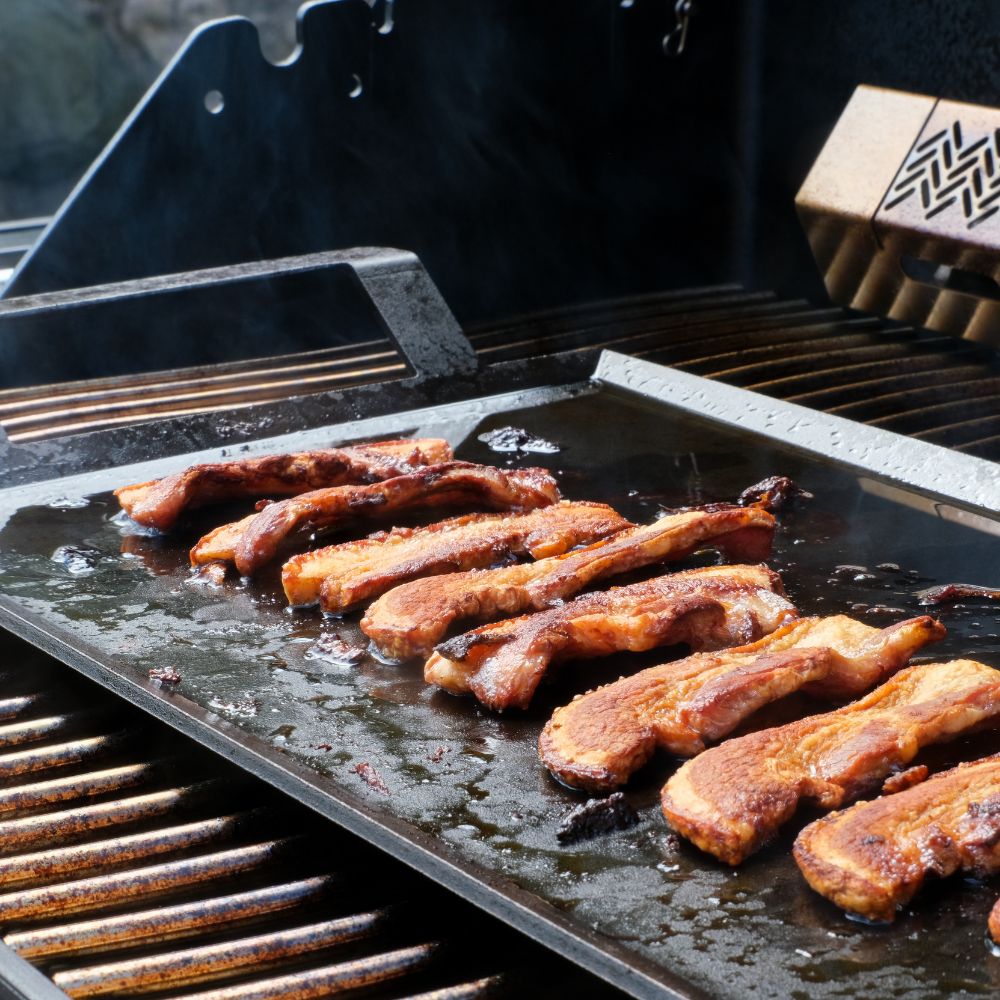 Grillplaat van carbonstaal van Qookware