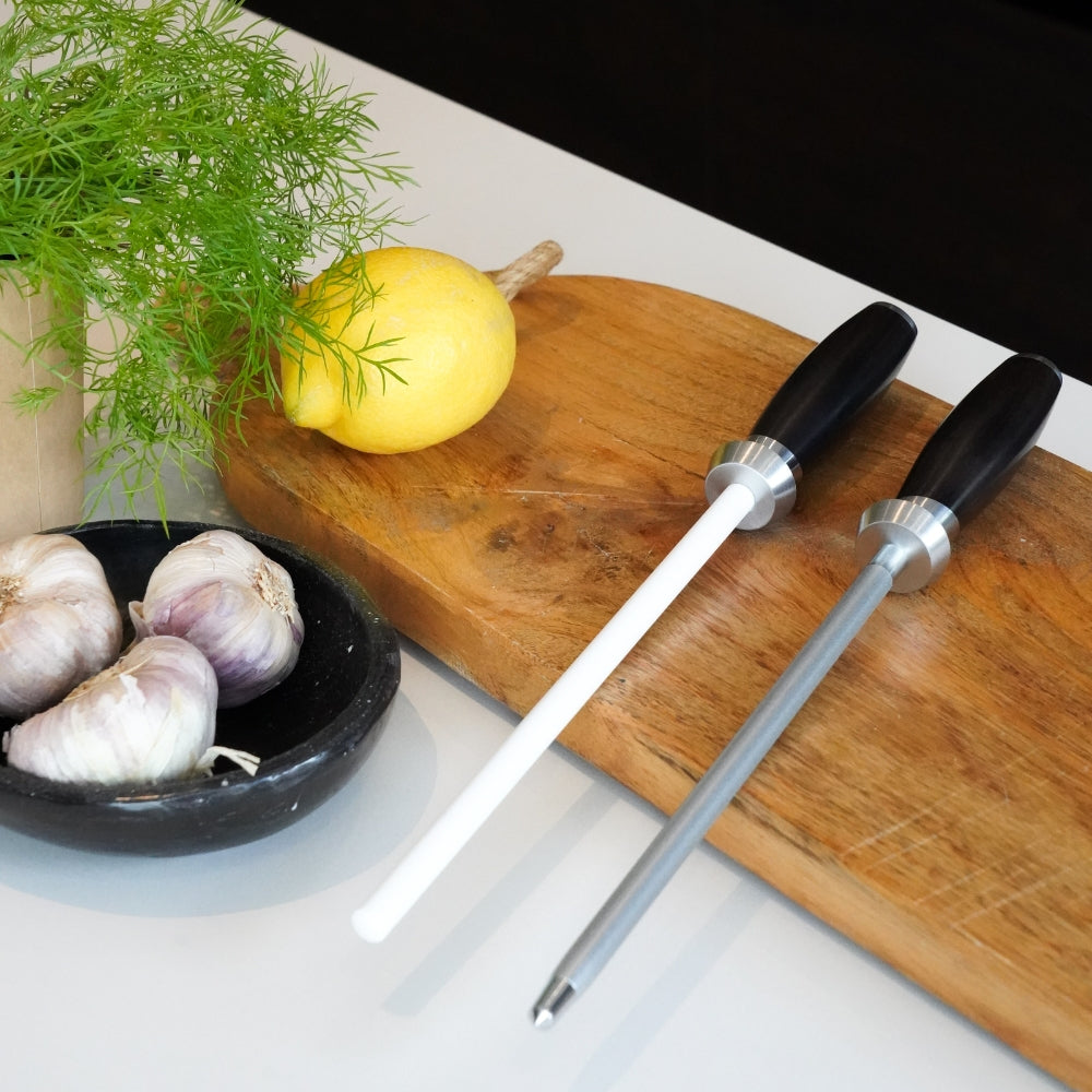 Set keramische en diamanten aanzetstalen van Qookware