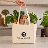 Draagtas met boodschappen