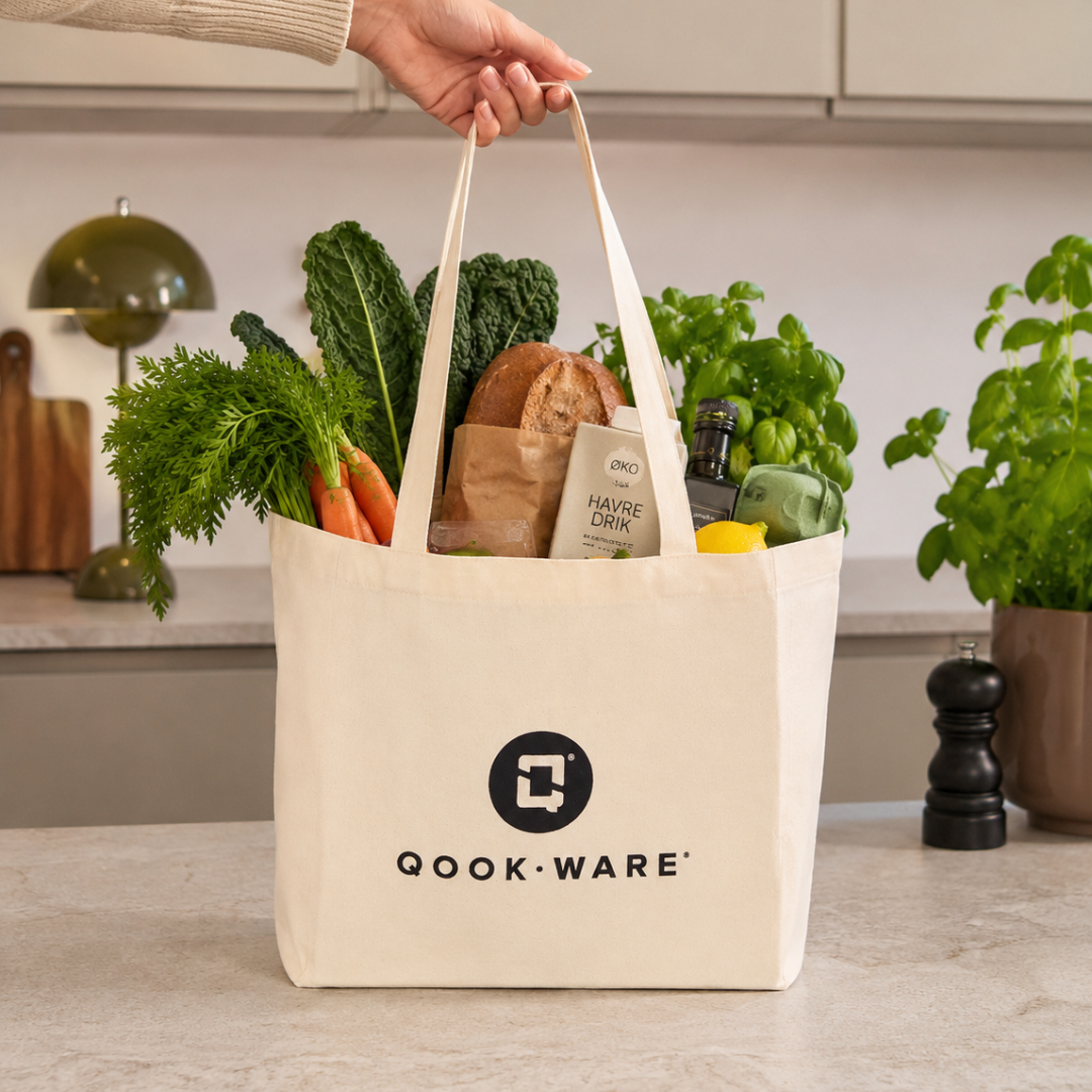 Draagtas met boodschappen