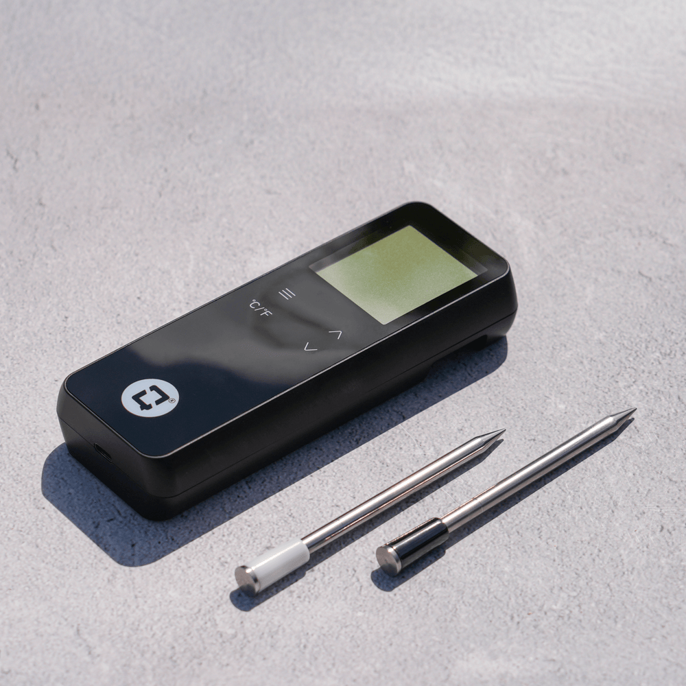 Draadloze vleesthermometer met 2 sondes