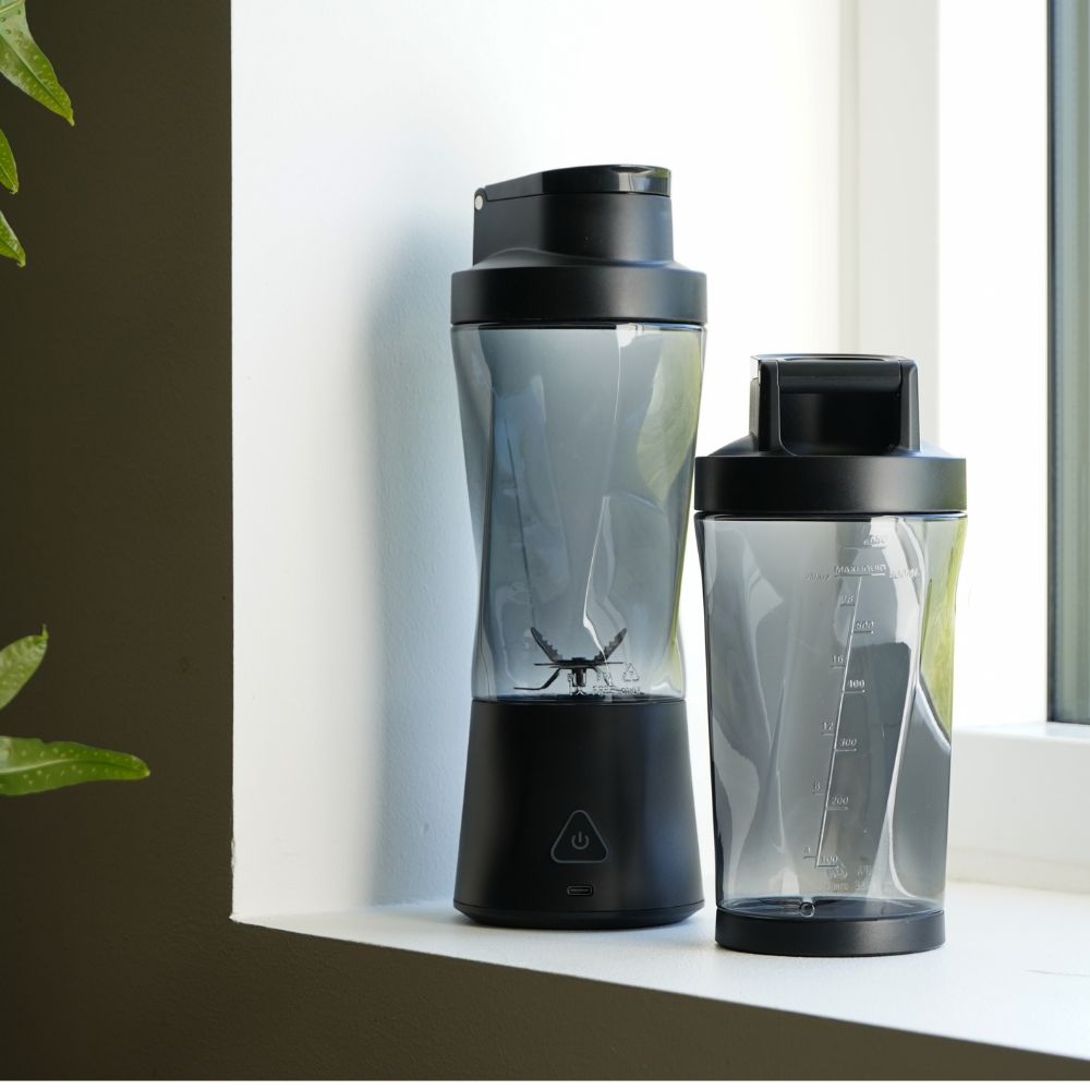 Complete miniblenderset met extra beker van Qookware
